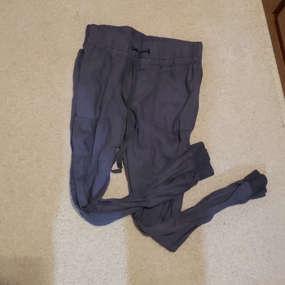 Caslon Women Linen Joggers XS